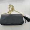 Bolsos de hombro para mujer, bolso de moda de cuero Pu, cadena dorada, bolso cruzado para mujer, bolso de señora de alta calidad L7741 #