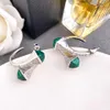 2022 Серьги-кольца с покрытием из белого золота, очаровательные серьги-люстры с бриллиантами для женщин, вечеринок и свадебных влюбленных, подарочные ювелирные изделия с сумочкой Bijoux