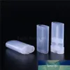 5PCS / Lot Lip Balm Containrar Om 15 ml Plastflaskor Tom DIY Ovala Lip Balm Tubes Deodorant Clear White 15g Lipstick Tube