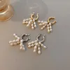Chandelier enveloppe 2022 Corée des boucles d'oreilles de perle de perle d'eau douce irrégulière coréenne pour femmes pendents de la mode