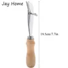 Houten handgreep verstelbare lederen edger krakergereedschap DIY Craft Skiving Knife voor stikselgrover accessoires1