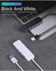 محول الكمبيوتر عالي السرعة USB Hub 4 منافذ Multi USB 2.0 Splitter Extension Cable For PC Laptop Mouse Keyboard Accessories