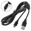 1.8m USB Power Charger Wire Charging Cable Cord For Playstation 3 For PS3 Controller Accessories Black High Quality FAST SHIP