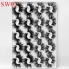 20 PairsBoxed 25mm Mixed Styles 3D Mink False Eyelashes Natural Long Lashes Handmade Wispies Bushy Fluffy Sexy Eye Makeup Tools E4911303