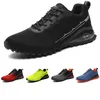 2022 Scarpe da corsa da uomo non di marca Nero Grigio Blu Arancione Verde limone Rosso Alpinismo Walking Scarpe da ginnastica da uomo Sport all'aria aperta Sneakers Taglia