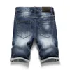 Airgracias Summer Mens Stretch Jeans Short Fashion Casual 98 ٪ Cotton عالية الجودة مرنة الجينز سراويل القصيرة العلامة التجارية 2011111111111111