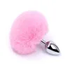 Cola de fiesta Anal Plug Fluffy Plush Girl Cosplay sexo erótico para mujeres parejas BuPlug