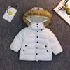 子供のコートの赤ちゃんの女の子の冬のコート長袖コート女の子の暖かい赤ちゃんのジャケット冬のアウターの漫画のフリースLJ200828