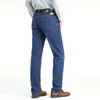 Nouvelle Arrivée Lâche Jeans Hommes D'affaires Coton Tissu D'été Classique Marque Droite Denim Pantalon pour Homme Pantalon Décontracté Hommes 201111