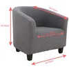 Stretch Single Seat Sofaabdeckungen für Wohnzimmer Elastische Clubwanne Chair Cover Sessel Couch Cover Möbelschutz Slipcover 201221