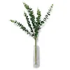 Eucalyptus flor artificial deixa plantas tropicais plantas de casamento de escritório jardim decoração decoração verde folha verde