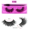 New Arrival Thick Natural False Eyelashes with Lashes Brush Handmade Fake Lashes Eye Makeup Accessories 15 Models Available