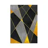 Black Yellow Carpets Geometric Carpet and Rug Nordic Style Living Room Kids Bedroom Bedside NonSlip Floor Mat Kitchen Bathroom Ar6234281