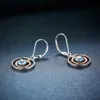 Natural Blue Topaz 925 Sterling Silver Clip Earring Rose Gold Plated Elegant Earring Women Favoritörhängen Style Party Gift 20096542748