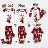 Le pyjamas de Noël set les garçons filles pingouin pour l'hiver Noël de nuit de nuit enfants pijamas pyjamas parent - match1332092