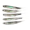 5 unids / bolsa pesca arco iris blando cebo t cola vida lentejuelas lentejuelas columpio pesca spinner cebos
