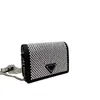 Designer axelväska modekedjesäckar Luxurys designer crossbody handväska retro och cool handväska med diamantpaket kvinnor shopping284p