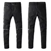 New Luxury Designer Mens Jeans Slim-leg Denim Fashion Cowboy Male Skinny Slim-leg Pencil Pants Classic Hip Hop Pants SIZE271S