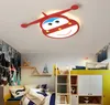 Cartoon Airplane Sufit Light Boys Sypialnia Light Baby Room Sufit Light Girls Chłopiec Pokój Oświetlenie Lampy Pokoju Dzieci LED