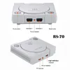 Retro Classic Game Console 648 Arcade Game Console med joysticks RS-70 Mini High Definition Hem TV-spelkonsol NES SEGA FC