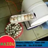Machine à laver les oeufs électrique poulet canard oie laveuse à oeufs 2300 pièces/h équipement de ferme avicole nettoyeur d'oeufs machine à laver 1pc