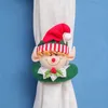 2021 2 Estilo Decoración de Navidad Hebilla de cortina Hebilla de cortina de hadas de Navidad Muñeca creativa Cortina Corbata Cuerda Muñeca Puerta Decoración colgante T9I00951