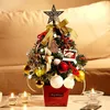 Pacchetto di alberi di Natale di alta qualità da 50 cm desktop piccolo mini decorativo decorativo decorazione di decorazioni regalo per l'arredamento natalizio 201204