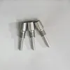 Premium Titanium Vervanging Nail Tip Roken 10mm 14mm 18mm Omgekeerde Grade 2 G2 Ti Tips Nagels voor Siliconen NC Kit