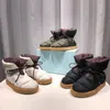 Kobiety Duck Ducha Poszewka Płaskie Kostki Wodoodporna Nylon Lekka dolna Zima Soft Platform Snow Boot z pudełkiem 265