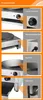 DE1 / DE2 Electric Crepe Maker Cooker Griddle Machine för snack maker utrustning