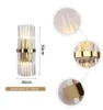 Nowoczesne LED Kryształowe Światła Światowa Gold Home Decor Oświetlenie Oświetlenie Sypialnia Król