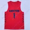 Maillot de basket-ball Dayton Flyers NCAA College Richard Amaefule Lynn Greer III DaRon Holmes II Zimi Nwokeji Drew Swerlein Brady Uhl Christian Wilson