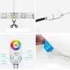 5050 rgb wifi الموسيقى تحكم rgb led قطاع ضوء 5 متر 10 متر 30led / م للماء النيون شريط مرنة الشريط الشريط ضوء كيت