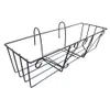 Hangende Balkon Bloempot Beugels Houder Box Stand Rack Reling Plank Patio Dek Plant Planter Container Accessoires Y2007232907489