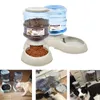 3.75L Alimentatore automatico per acqua per animali Fontana Auto-erogazione Gravity Dog Cat Distributore di alimenti per acqua Ciotola Alimentatore e abbeveratoio per animali domestici Y200917