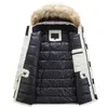 冬のジャケットの毛皮の暖かい厚い綿マルチポケットフード付きパーカーメンズカジュアルファッションウォームコートプラスサイズ5xl 6xlオーバーコート201209