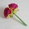 人工的な手作りの牡丹の模倣ハイエンドの花嫁の花の結婚式の家の装飾偽の花束メーカー卸売無料
