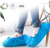 100 Pcs Disposable Shoe Covers Indoor Cleaning Floor Non-Woven Fabric Overshoes Boot Non-slip Odor-proof Galosh Prevent Wet Shoes Covers