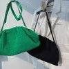 Borse a tracolla Borsa per la polvere di asciugamano verde Borse da donna Designer Knoedel per tracolla Cloud Clutch