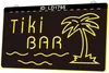 Sign LD1795 Tiki Bar Tanning 3D Engraving LED Light Sign Wholesale Retail