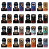 Animal Print Magic Variety Turban Headscarf Multifunction Outdoor Magic Scarves Face Neck Bandanas Men Women Face Mask