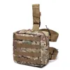 Oudoor Sports Tactical Leg Bag Assault Tailpack Combat Taille Pack Camouflage Camo geüpgraded No11-455