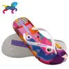 Marzz Women Designer Flip Flops Cartoon Graffiti Slippers Beach Sandals Summer Shoes Pool Shower Shoes Y200423