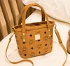 Handbags Women Bags Designer Houndstooth Mini Handbag Fashion All-match One-shoulder Messenger Bag Vegetable Basket Bag