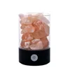 USB Crystal Salt Night Light Himalayan Crystal Rock Salt Lamp LED Air Purifier Night Light Rechargeable Bedside creative lamp