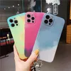 Aquarel Blooming Oil Painting Soft Phone Case met touw voor iPhone 12 PRO MAX 12 PRO MAX 12 MINI 11 PRO MAX