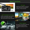 2021 New 4.0" Car DVR Camera car cameras Dual Lens with Rear view Registrar three camera Night vision car dvrs Video dashcam Camcorder