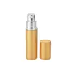 2022 new 5ml Perfume Bottle Aluminium Anodized Compact Perfume Atomizer Fragrance Glass Scent-bottle Travel Makeup