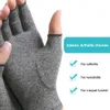 1 Pair Arthritis Gloves Unisex Arthritic Joint Pain Relief Hand Compression Gloves for Rheumatoid & Osteoarthritis