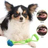 Giocattolo interattivo per cani da masticare, corda per cuccioli, pulizia dei denti, giocattoli per cani, allenamento all'aperto, giochi sicuri per animali domestici JK2012XB